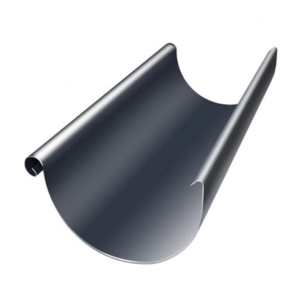 Водосток Grand Line 125x90 – Желоб 3м RAL 7024 купить в Петропавловск-Камчатском