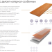 Фибросайдинг DECOVER 3600 x 190 x 8 мм Caramel купить в Петропавловск-Камчатском