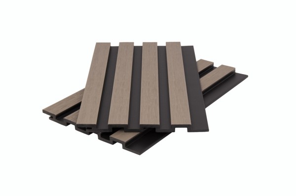 Стеновая панель брусковая двухцветная co-extrusion, snow mix купить в Петропавловск-Камчатском