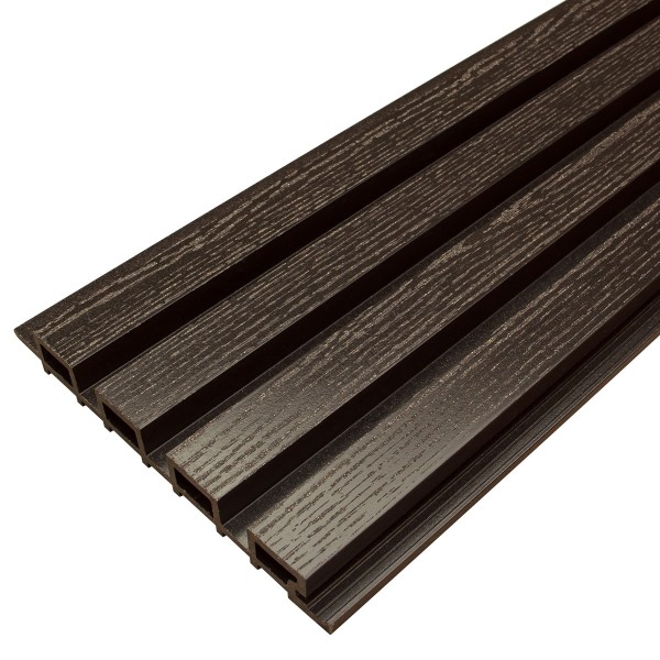 Фасадная доска из ДПК Faynag Wood Рейка Венге купить в Петропавловск-Камчатском