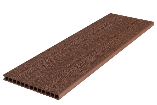Ступень ДПК Deckron Woodlike 317x28x4000 мм, коричневый купить в Петропавловск-Камчатском