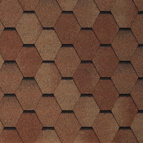 Гибкая черепица Tegola VENETO terracotta 206 купить в Петропавловск-Камчатском