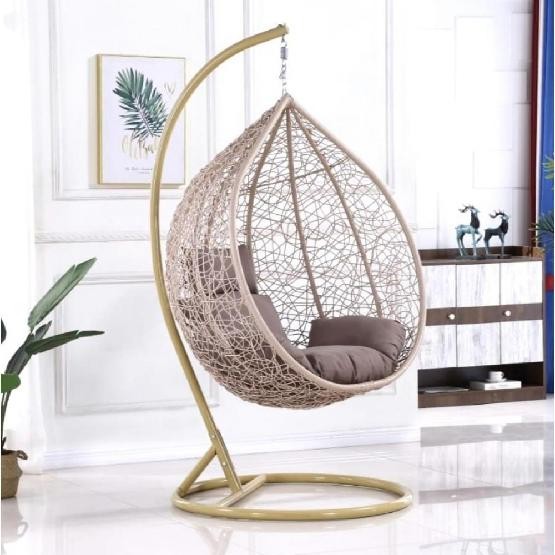 Кресло Подвесное из искусственного ротанга AFM-169A-XLB Beige купить в Петропавловск-Камчатском