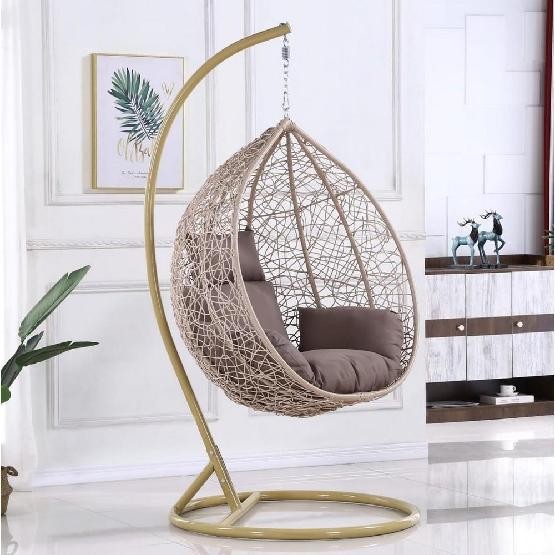Кресло Подвесное из искусственного ротанга AFM-169A-LB Beige купить в Петропавловск-Камчатском