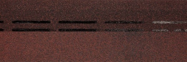 Коньково-карнизная черепица Docke Standard, красный купить в Петропавловск-Камчатском