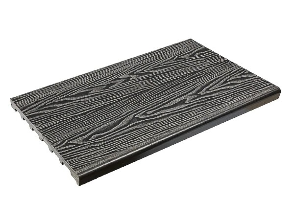 Ступень полнотелая из ДПК Deckart Step 3D Графит купить в Петропавловск-Камчатском