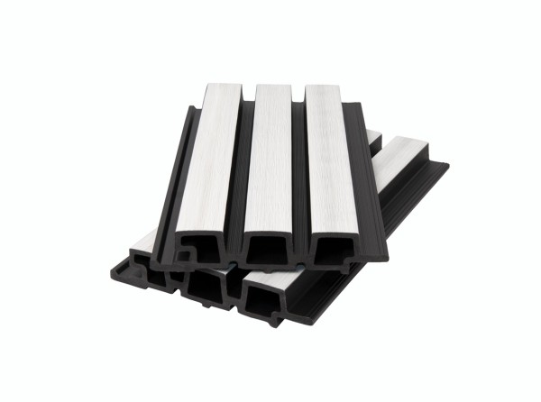 Фасадная панель брусковая двухцветная co-extrusion, white купить в Петропавловск-Камчатском