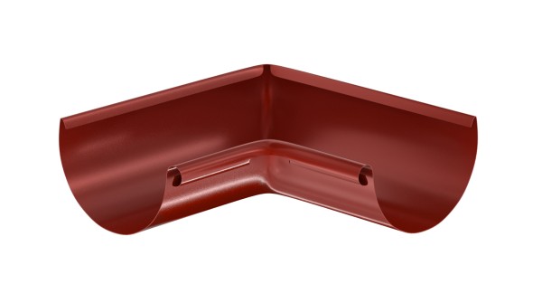 Водосток Aquasistem, система 150x100 - Угол желоба, внутренний 90° RR 29 Бургундский купить в Петропавловск-Камчатском