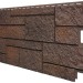 Фасадная панель VOX Sandstone (Сандстоун) темно коричневый купить в Петропавловск-Камчатском