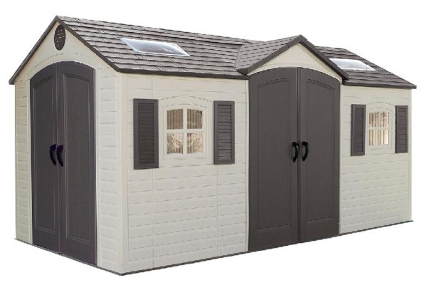 Сарай пластиковый LifeTime 15x8 DD купить в Петропавловск-Камчатском