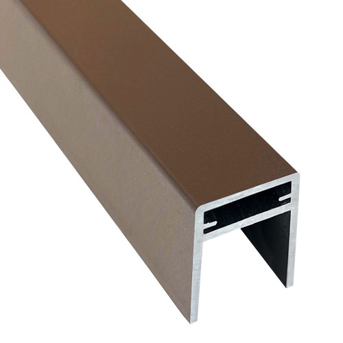 П-профиль Алюминиевый EasyDecking 35x25 Венге купить в Петропавловск-Камчатском