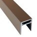 П-профиль Алюминиевый EasyDecking 35x25 Венге купить в Петропавловск-Камчатском