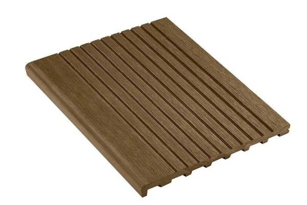 Ступень полнотелая из ДПК Deckart Step Орех купить в Петропавловск-Камчатском