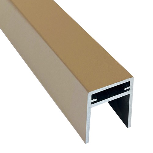 П-профиль Алюминиевый EasyDecking 35x25 Дуб купить в Петропавловск-Камчатском