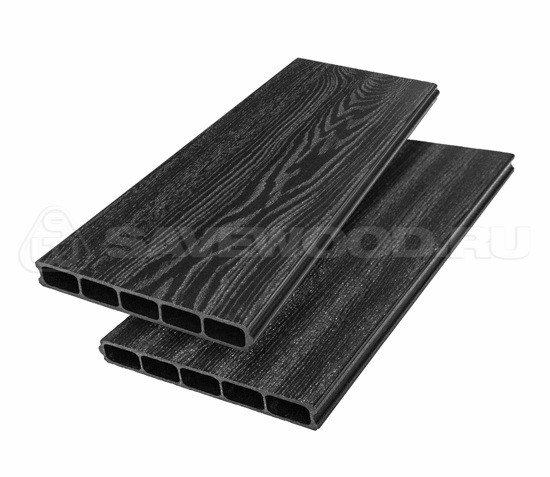 Грядочная доска ДПК 3D Savewood SW Rumex Чёрный купить в Петропавловск-Камчатском