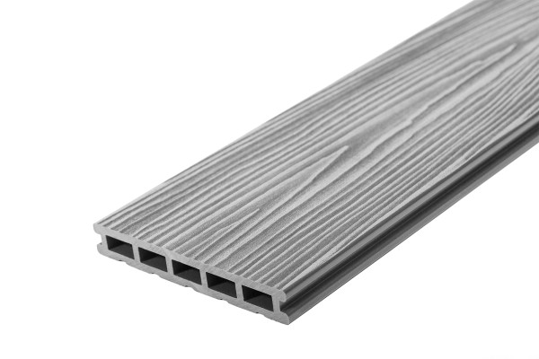 Террасная доска из ДПК RusDecking Unodeck Mogano - Серый купить в Петропавловск-Камчатском