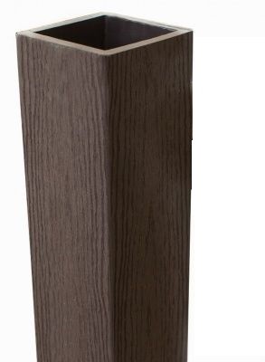 Столб опорный Woodvex Co-Extrusion Венге купить в Петропавловск-Камчатском