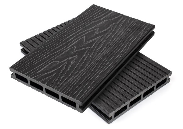Террасная доская ДПК NanoWood Nature 3D пустотелая Графит купить в Петропавловск-Камчатском