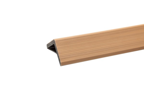 Уголок торцевой Ecodecking Скай коэкструзия 45х45х3000 Бук купить в Петропавловск-Камчатском